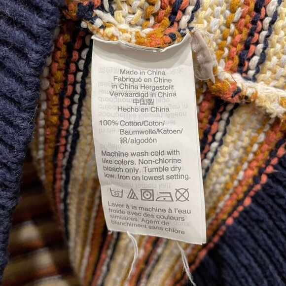 Madewell Arden V-Neck Crop Pullover Sweater - Size: Small - Picture 6 of 6